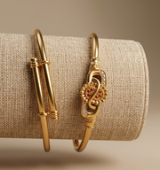 Kasli Premium Gold-Finish Elegant Daily Wear Bracelet