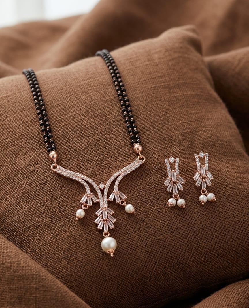 Kasli Aurelia Mangalsutra Earrings