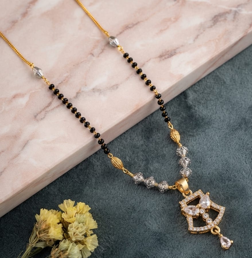 Kasli Elegant Drop Mangalsutra